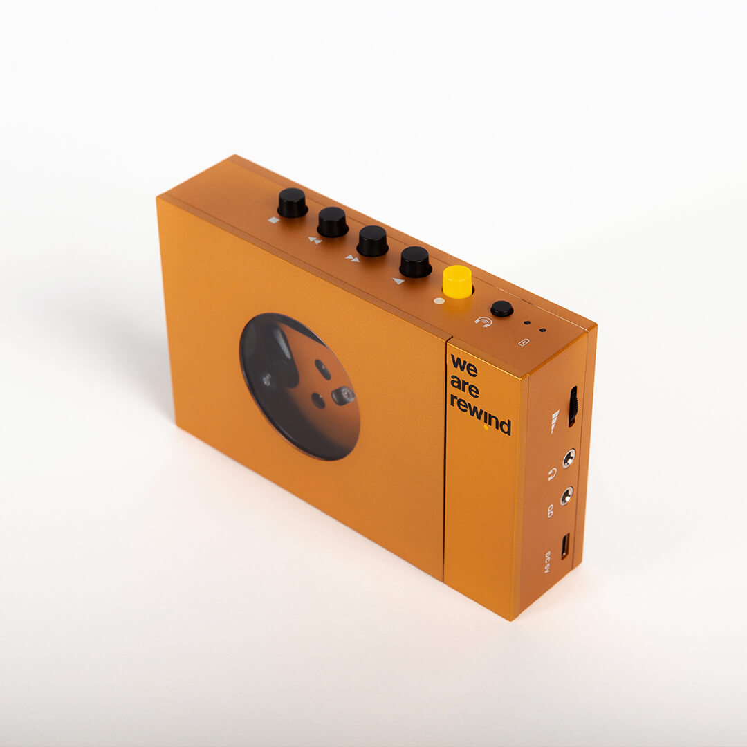 Sotel  WE ARE REWIND 252426 lecteur/enregistreur cassettes Lecteur de cassette  portable 1 platine(s) Orange